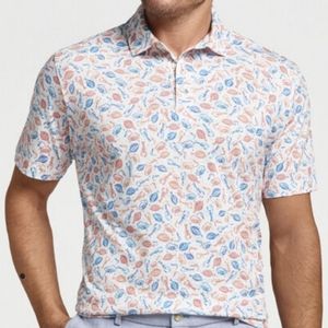 Peter Millar - Men Polo Shirt Feeder Aqua